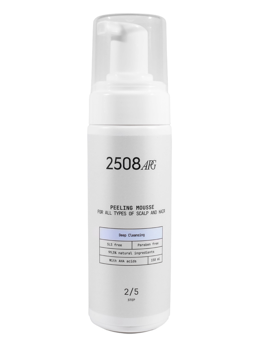 2508apg, Пилинг-Мусс "Бережное очищение" с AHA кислотами  для всех типов кожи головы и волос , Фото интернет-магазин Премиум-Косметика.РФ